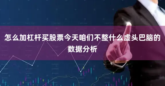 怎么加杠杆买股票今天咱们不整什么虚头巴脑的数据分析