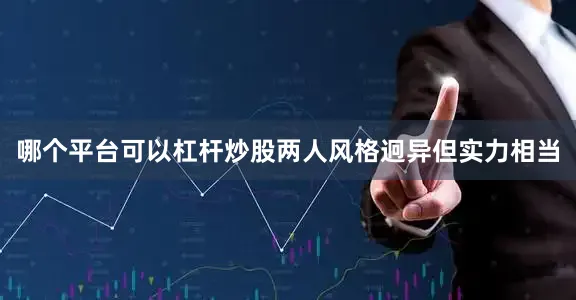 哪个平台可以杠杆炒股两人风格迥异但实力相当